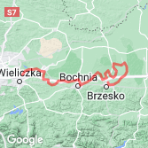 Mapa Brzesko - Kraków